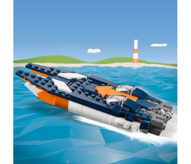 LEGO Creator 3 w 1 31126 Odrzutowiec naddźwiękowy - 1035593 - zdjęcie 5